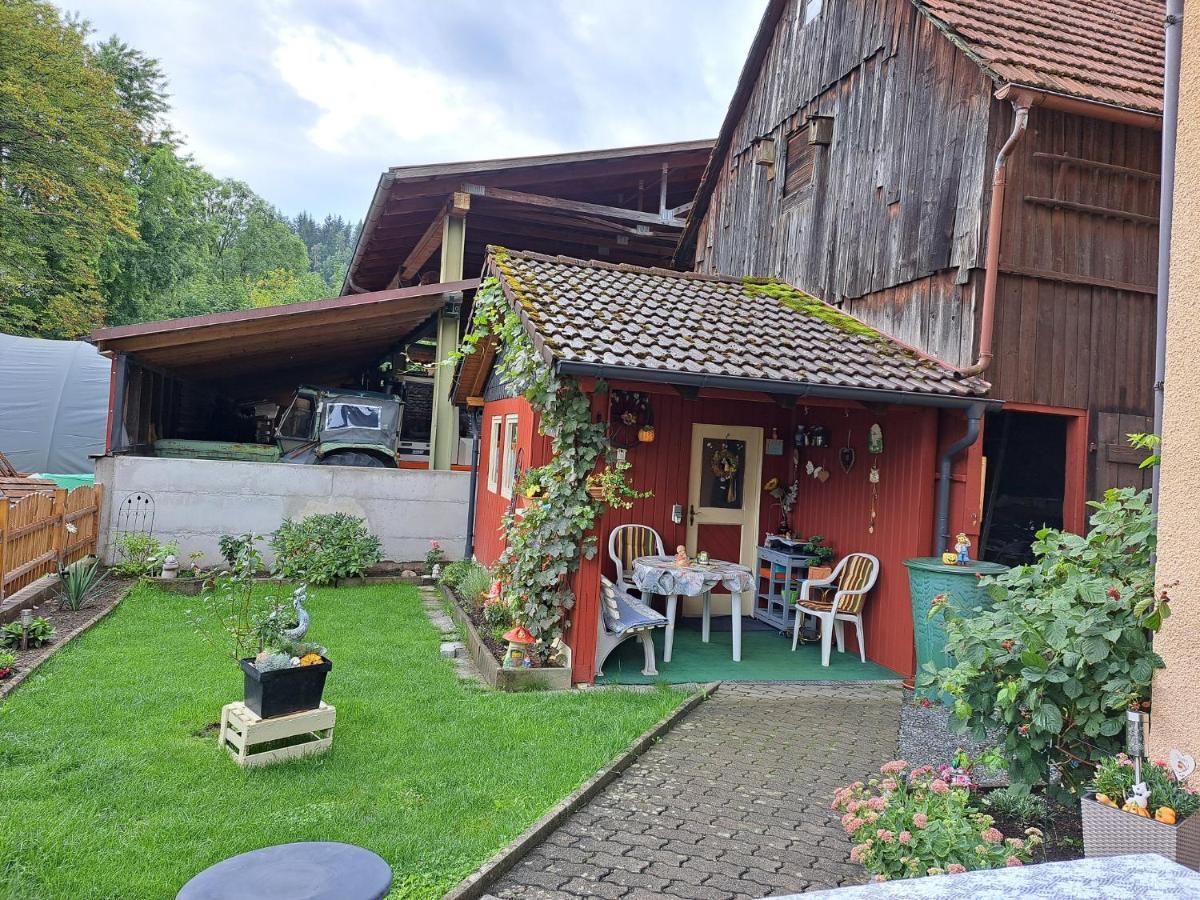 Ferienwohnung Sonja Mit Garten Und Freisitz Steinwiesen Ngoại thất bức ảnh