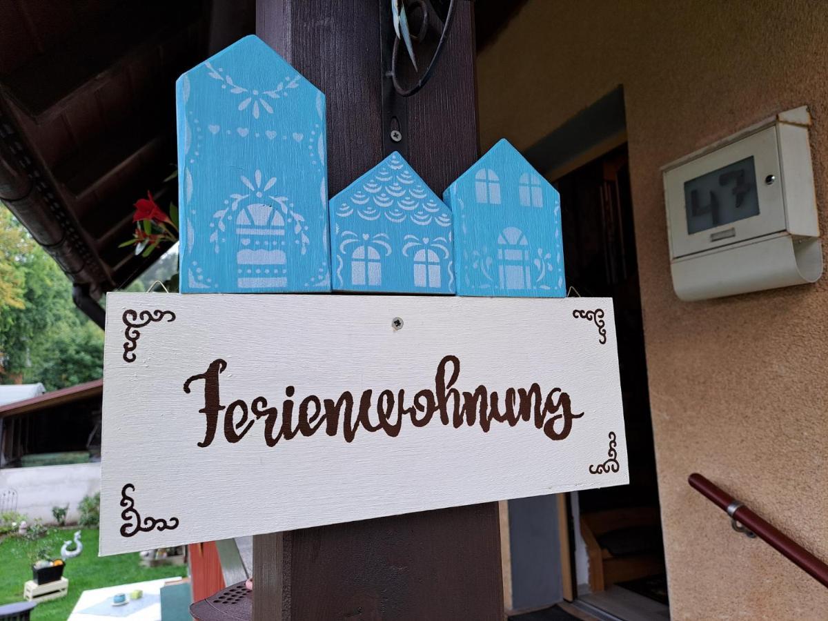 Ferienwohnung Sonja Mit Garten Und Freisitz Steinwiesen Ngoại thất bức ảnh